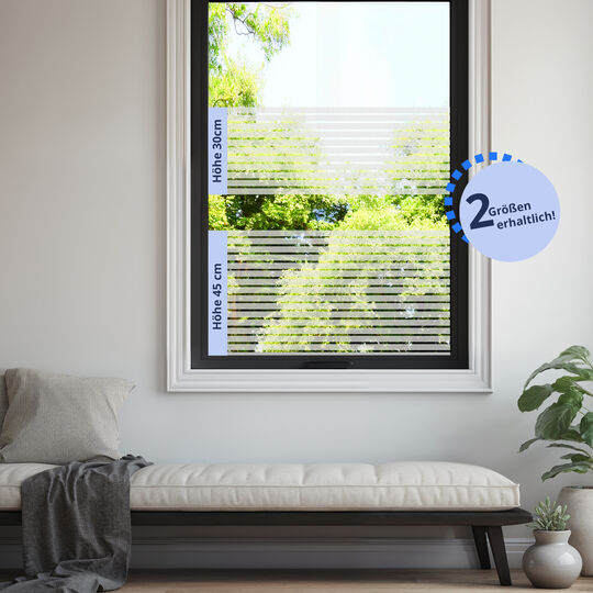 Fensterfolie static window stripes Clarity image number null